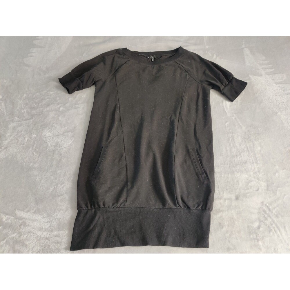 Express black short sleeve sweatshirt size medium
